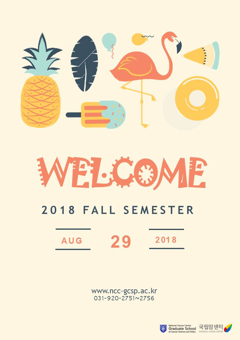 Orientation  for Fall 2018 poster