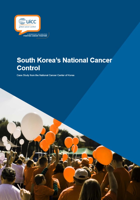 NCC Korea and UICC Released a Case Study on South Korea´s National Cancer Control Plan poster